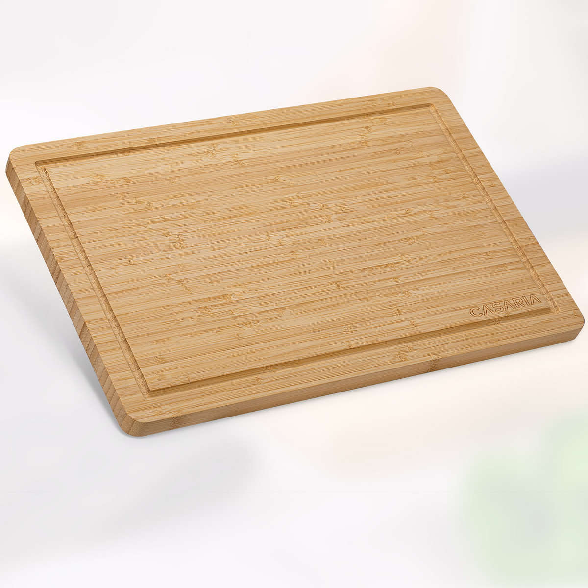 Bild 4 von monzana® Schneidebrett Bambus 43x28x2cm