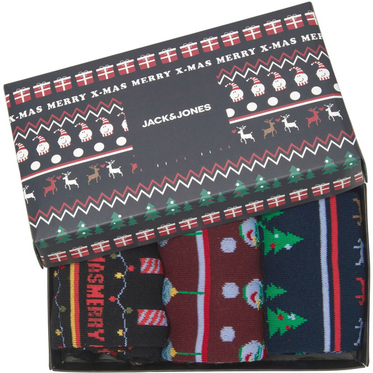 Bild 2 von Jack&Jones JACJINGLE SOCKS GIFTB Weihnachtssocken