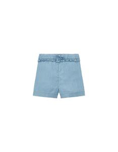 TOM TAILOR - Mini Girls Jeans Shorts mit elastischem Bund und Kordelzug