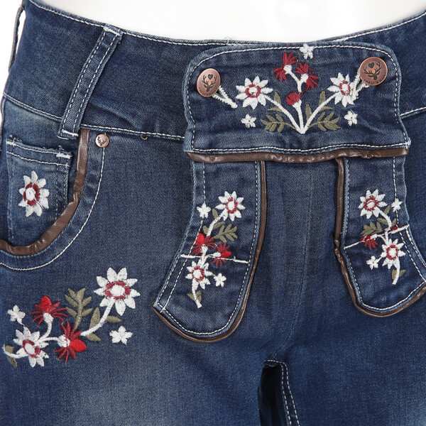 Bild 2 von Hailys MADL Trachtenjeans mit Stickerei