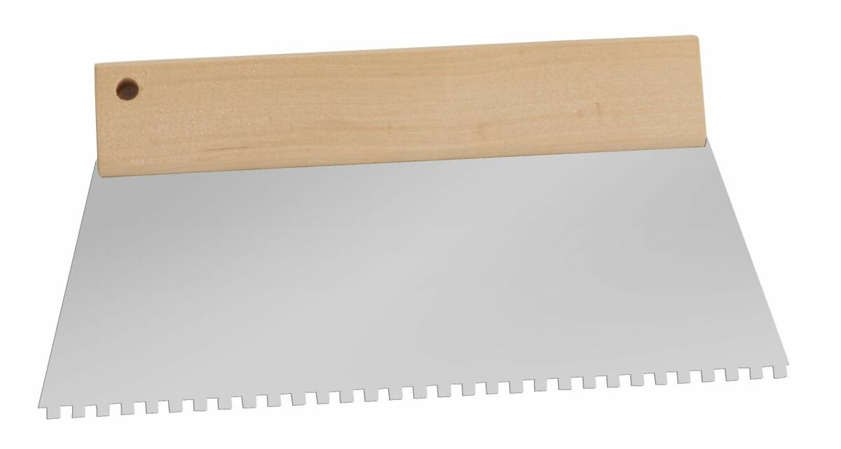 Bild 1 von TECTOOL TT Kleberverteilspachtel E10, Trapezform, 180mm