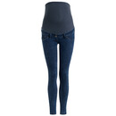 Bild 1 von Damen Umstands-Jeggings mit breitem Bauchbund