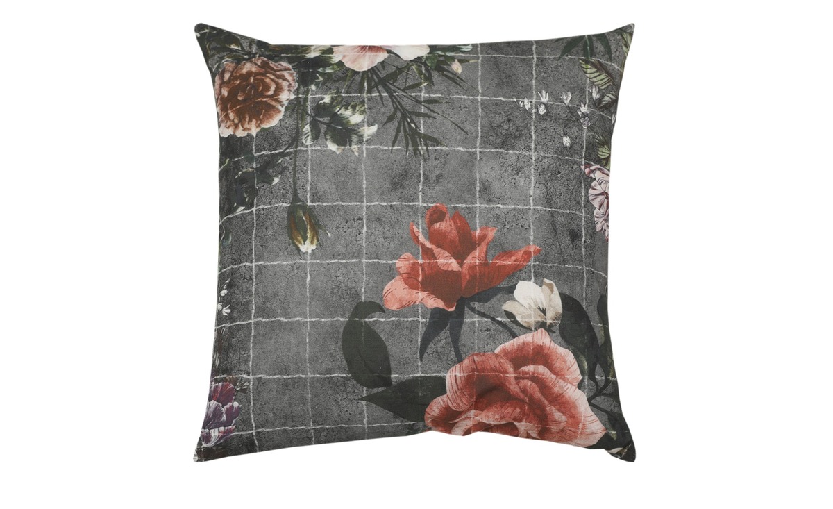 Bild 1 von GO-DE Zierkissen grau Maße (cm): B: 48 H: 48 Garten