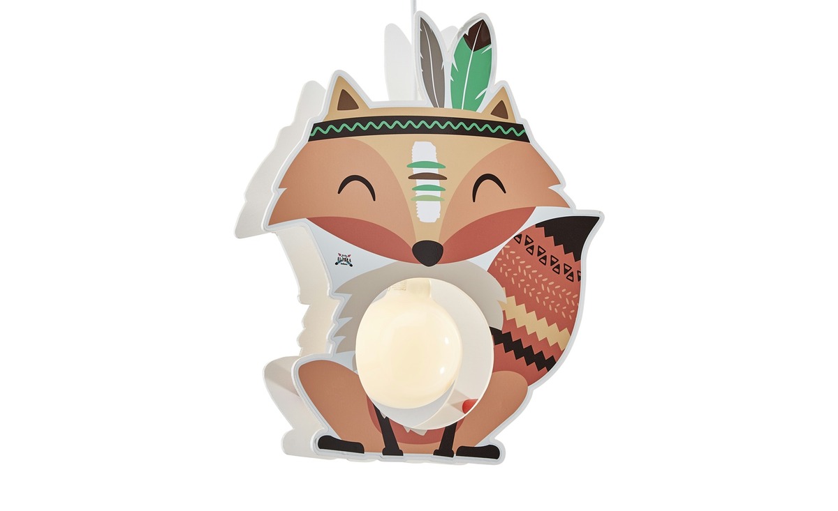 Bild 1 von Pendelleuchte orange Maße (cm): B: 30 H: 30 T: 9 Geschenkideen