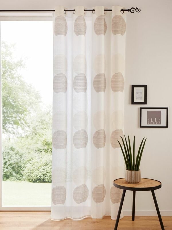 Bild 1 von HomeLiving Deko-Schal "Circles"Textil wohnen Home Fenster Schmuck,trendig,dekorative Kreise