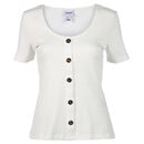 Bild 1 von Vero Moda VMHELSINKI SS TOP GA Shirt mit Zierknöpfen