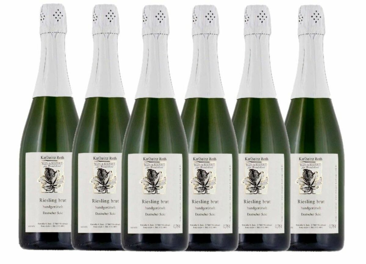 Bild 1 von Weingut Karlheinz Roth Riesling Sekt brut - 6er Karton