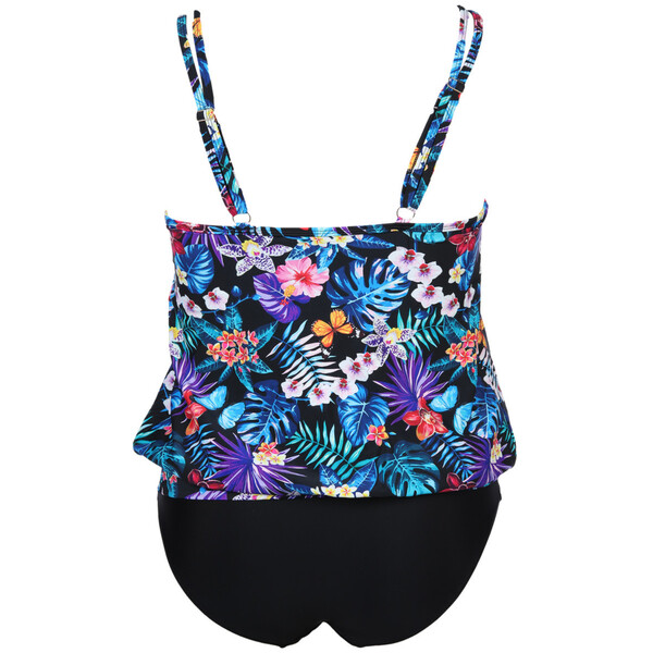 Bild 2 von Große Größen Tankini mit floralem Print