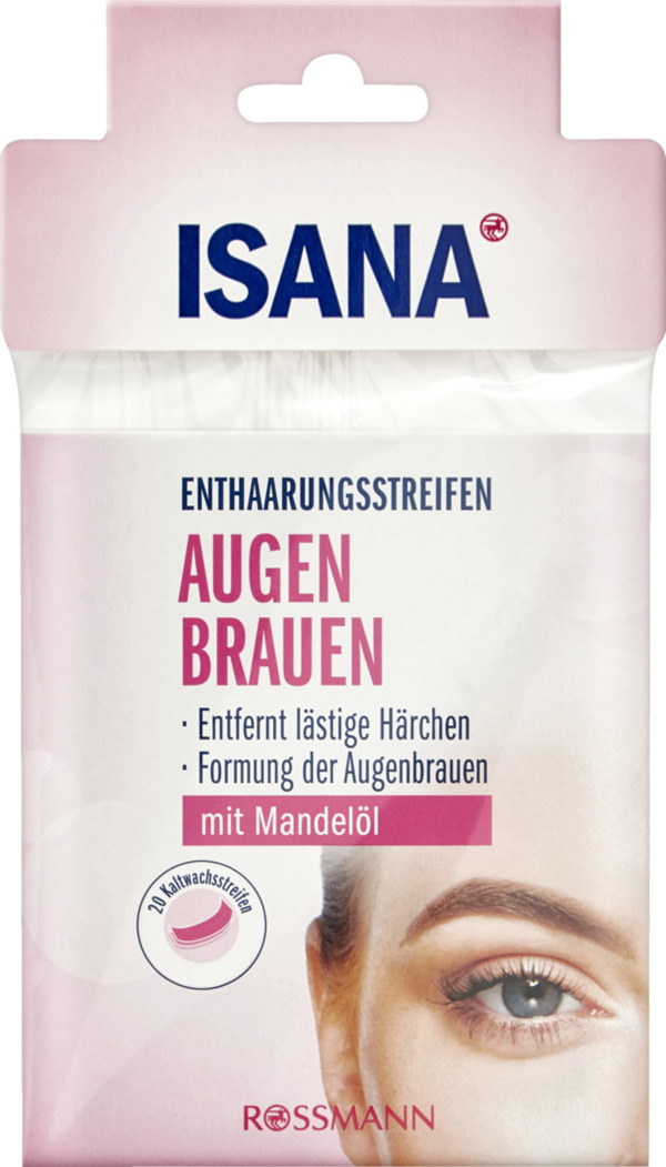 Bild 1 von ISANA Augenbrauen Enthaarungsstreifen