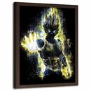 Bild 1 von Feeby Bild im braunen Rahmen, Dragonball Vegeta VERTICAL, 40x60