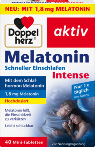 Doppelherz aktiv Melatonin Intense Mini-Tabletten