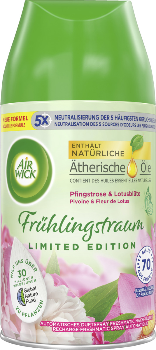 Bild 1 von Air Wick Freshmatic Max Nachfüller Frühlingstraum Pfingstrose & Lotusblüte