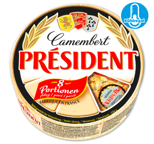 Bild 1 von PRÉSIDENT Camembert Original*