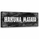 Bild 1 von Feeby Leinwand, Hakuna Matata HORIZONTAL, 90x30