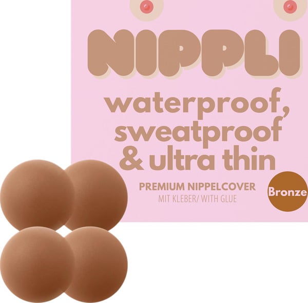 Bild 1 von Nippli Nippelcover Bronze mit Kleber