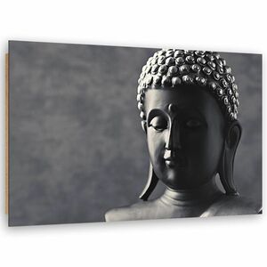 Feeby Deko-Panel, Buddha-Statue HORIZONTAL, 60x40