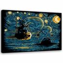 Bild 1 von Feeby Leinwand, Goku auf der Wolke HORIZONTAL, 60x40