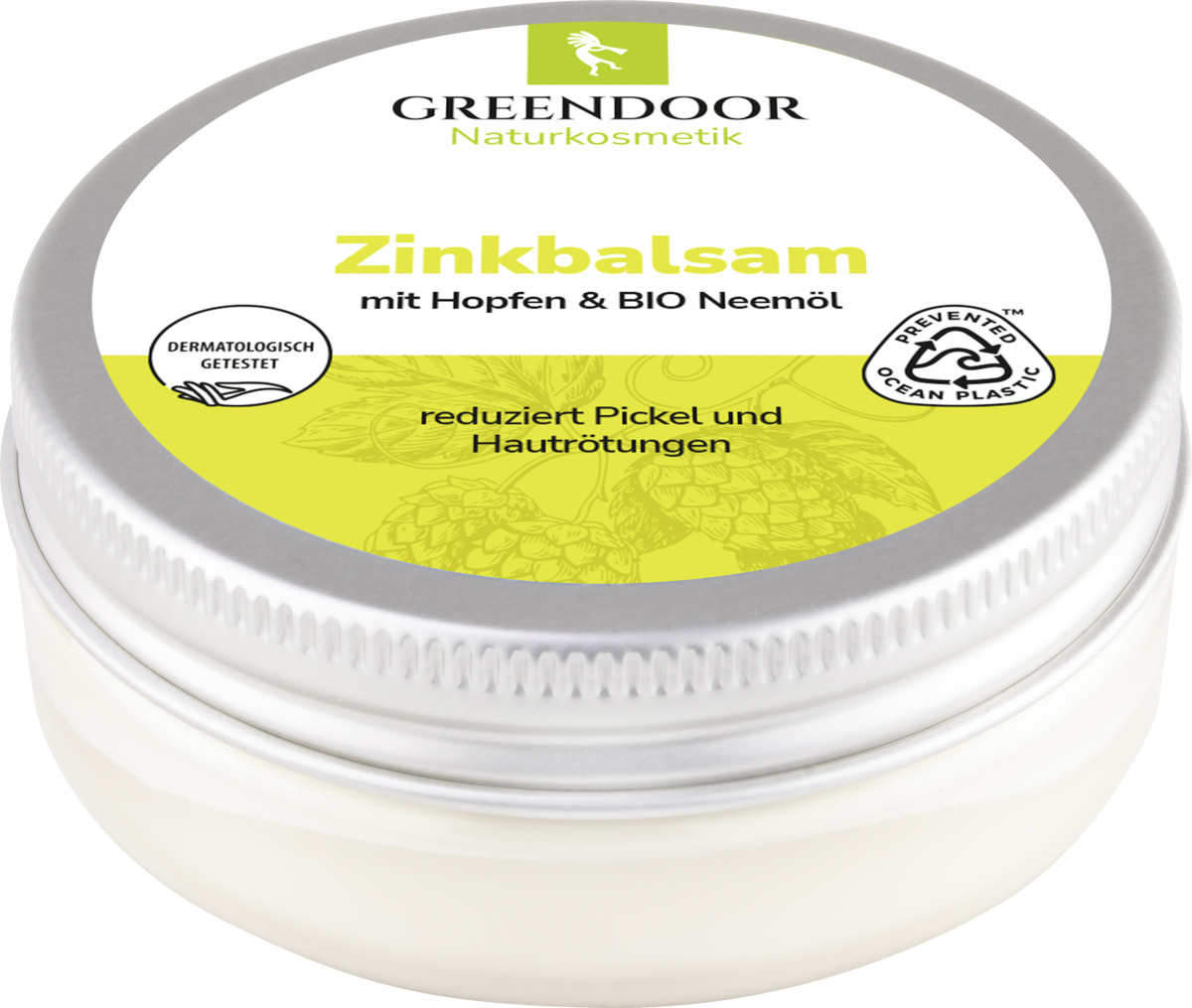 Bild 1 von GREENDOOR Zinkbalsam mit Hopfen & Bio Neemöl