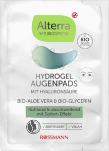 Alterra NATURKOSMETIK Hydrogel Augenpads Bio-Aloe Vera & Bio-Glycerin