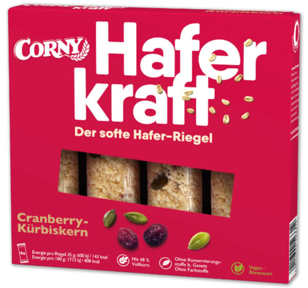 Bild 1 von CORNY Haferkraft Riegel*