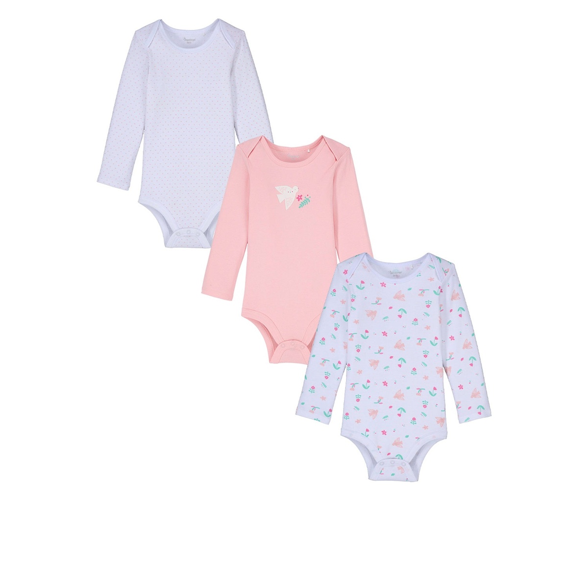 Bild 2 von IMPIDIMPI Baby Bodys, 3er-Set