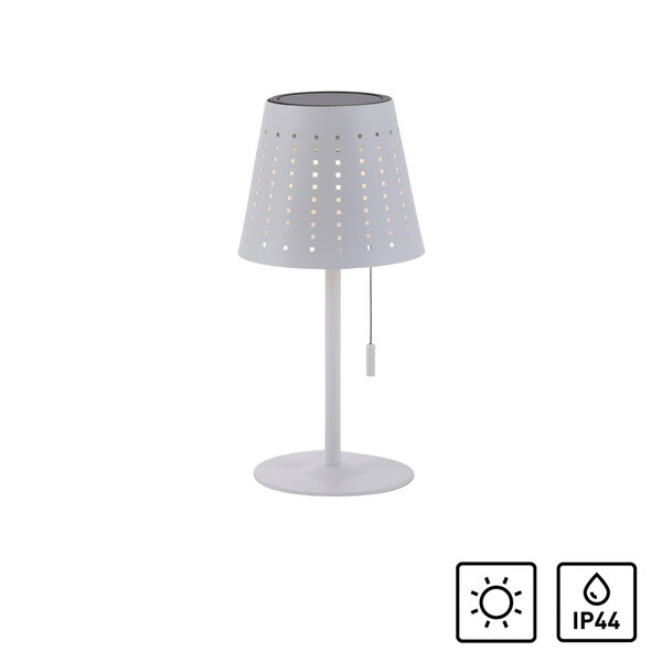 Bild 4 von LEUCHTEN DIREKT 
                                            LED-Akku-Solar-Tischleuchte Mandy 2 W, 300 lm, weiß