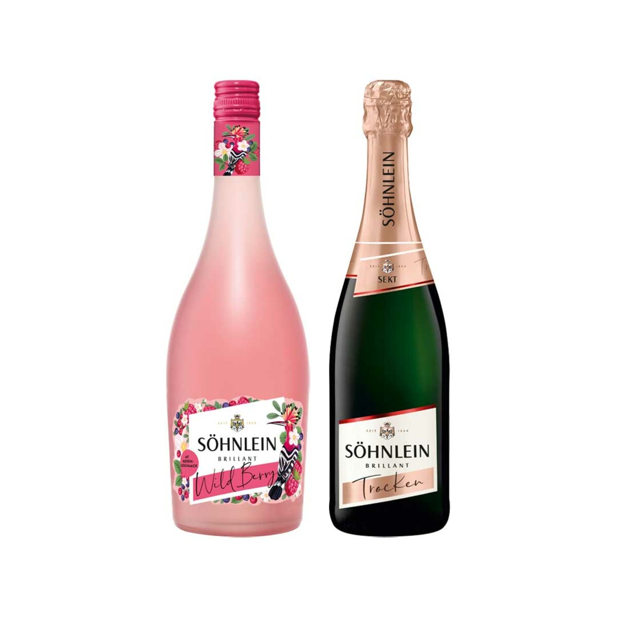 SÖHNLEIN BRILLANT SEKT oder ALKOHOLFREIER SEKT versch. Sorten, je 0,75 ...