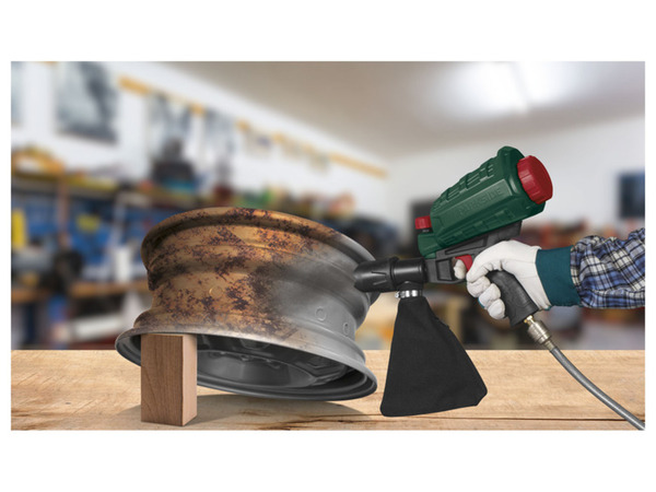 Bild 3 von PARKSIDE® Druckluft-Sandstrahlpistole »PDSP 1000 E6«, max. 320 l/min