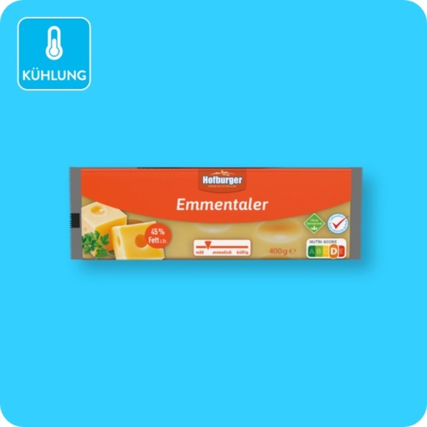 Bild 1 von Emmentaler Käse am Stück