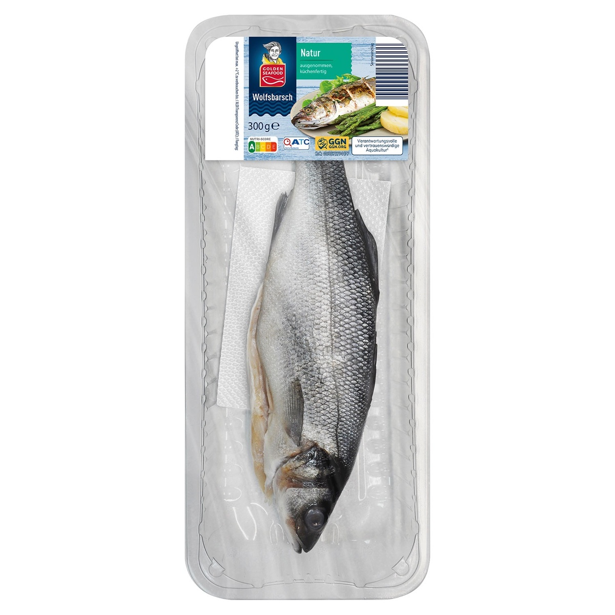 Bild 1 von GOLDEN SEAFOOD Wolfsbarsch 300 g