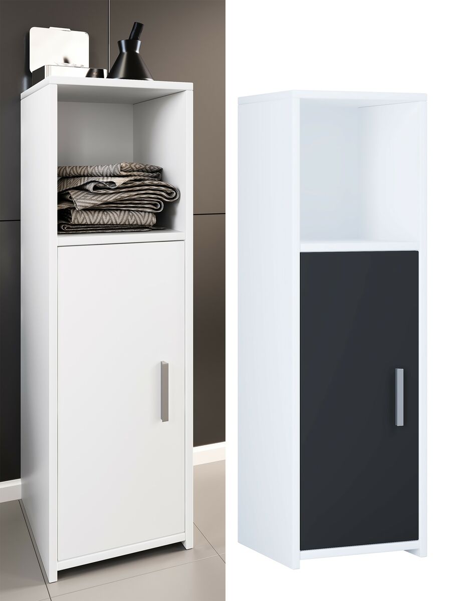 Bild 1 von VCM Holz Badmöbel Midischrank Badregal Badschrank Badezimmer Möbel Regal Zalo L