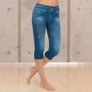 Bild 1 von SLIMmaxx 3/4 Jeans-Leggings blau versch. Größen