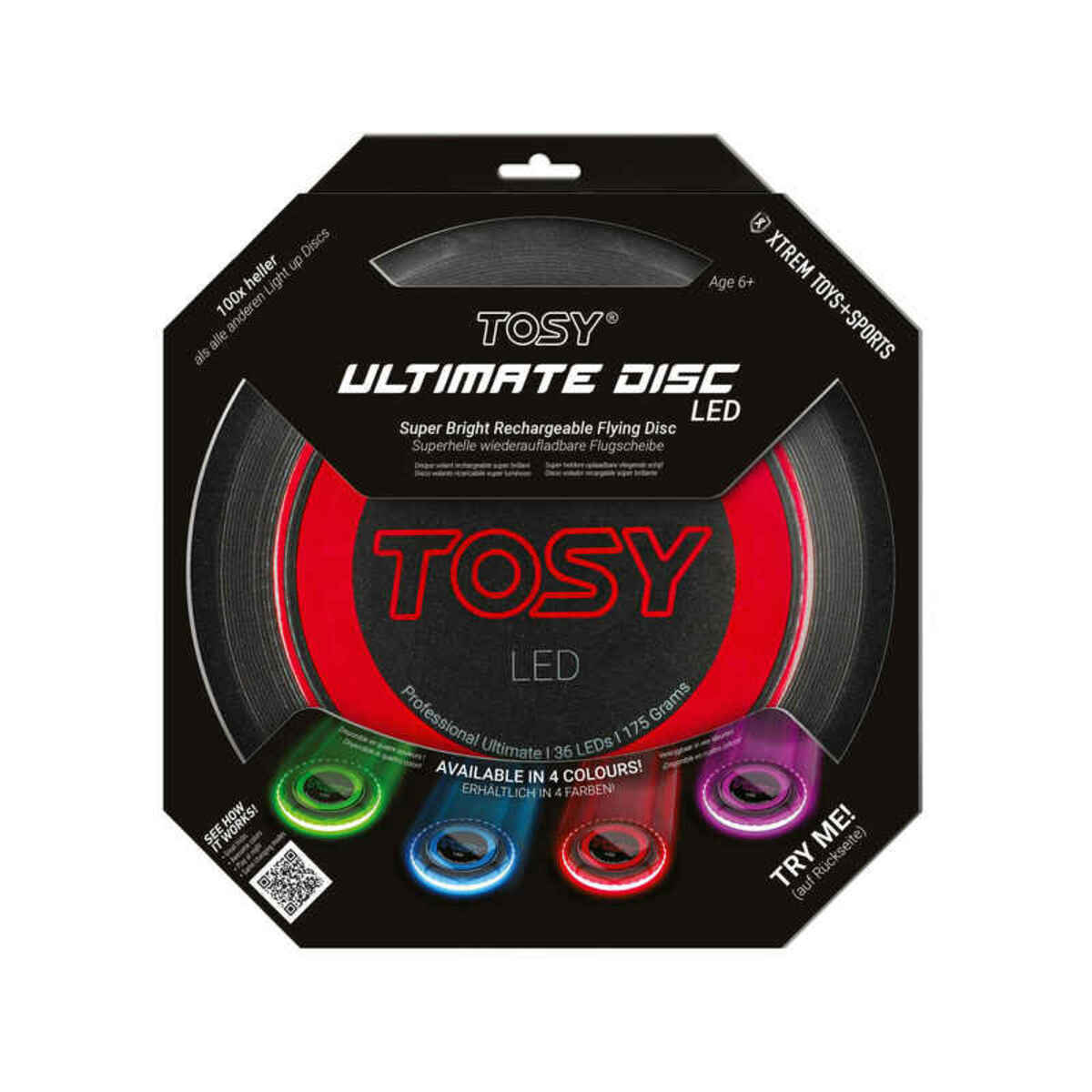 Bild 1 von TOSY Ultimate Disc LED, rot