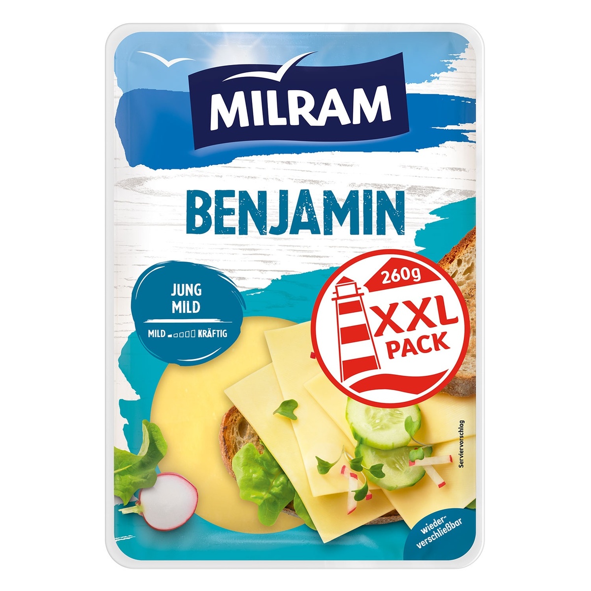 Bild 3 von MILRAM Käsescheiben 260 g