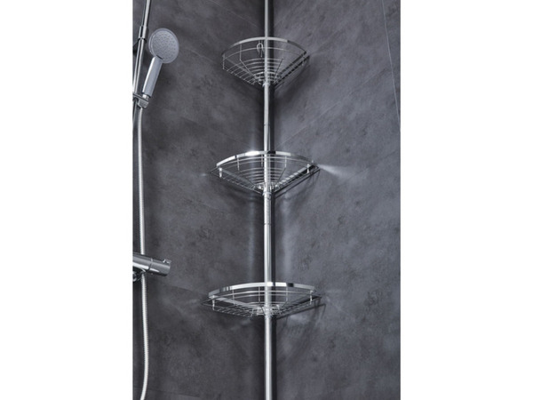 Bild 3 von LIVARNO home Teleskop-Badregal, mit 3 Ablagekörben