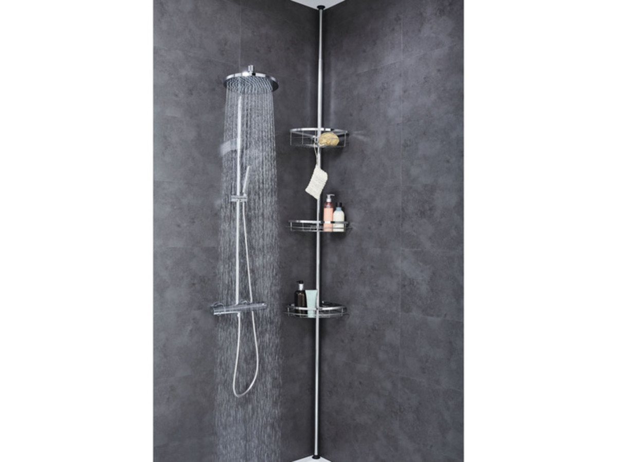 Bild 4 von LIVARNO home Teleskop-Badregal, mit 3 Ablagekörben