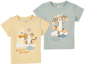 Baby Winnie Pooh Shirt kurzarm, sortiert, 2er, Jungen, Gr. 86/92 - versch. Ausführungen