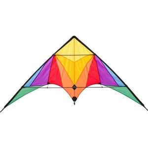 HQ Ecoline Trigger Rainbow Delta Kite