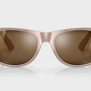 Sonnenbrille aus recyceltem Acetat Surf SIROKO Venezia Beige Herren und Damen