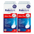 Bild 1 von Kukident Aktiv Plus 136 Stück, 4er Pack