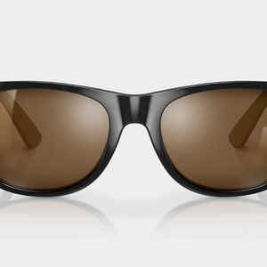 Sonnenbrille aus recyceltem Acetat Surf SIROKO Capri Schwarz Herren und Damen