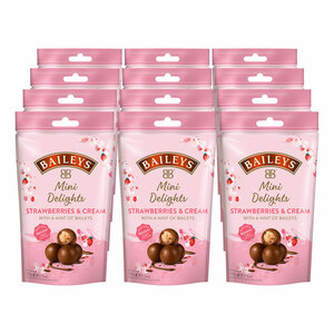 Baileys Mini Delights Strawberries & Cream 102 g, 12er Pack