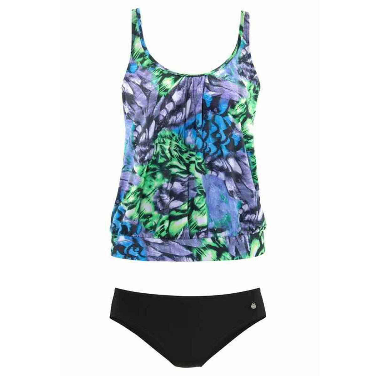 Bild 1 von LASCANA Oversize-Tankini im fantasievollen Trend-Design Damen