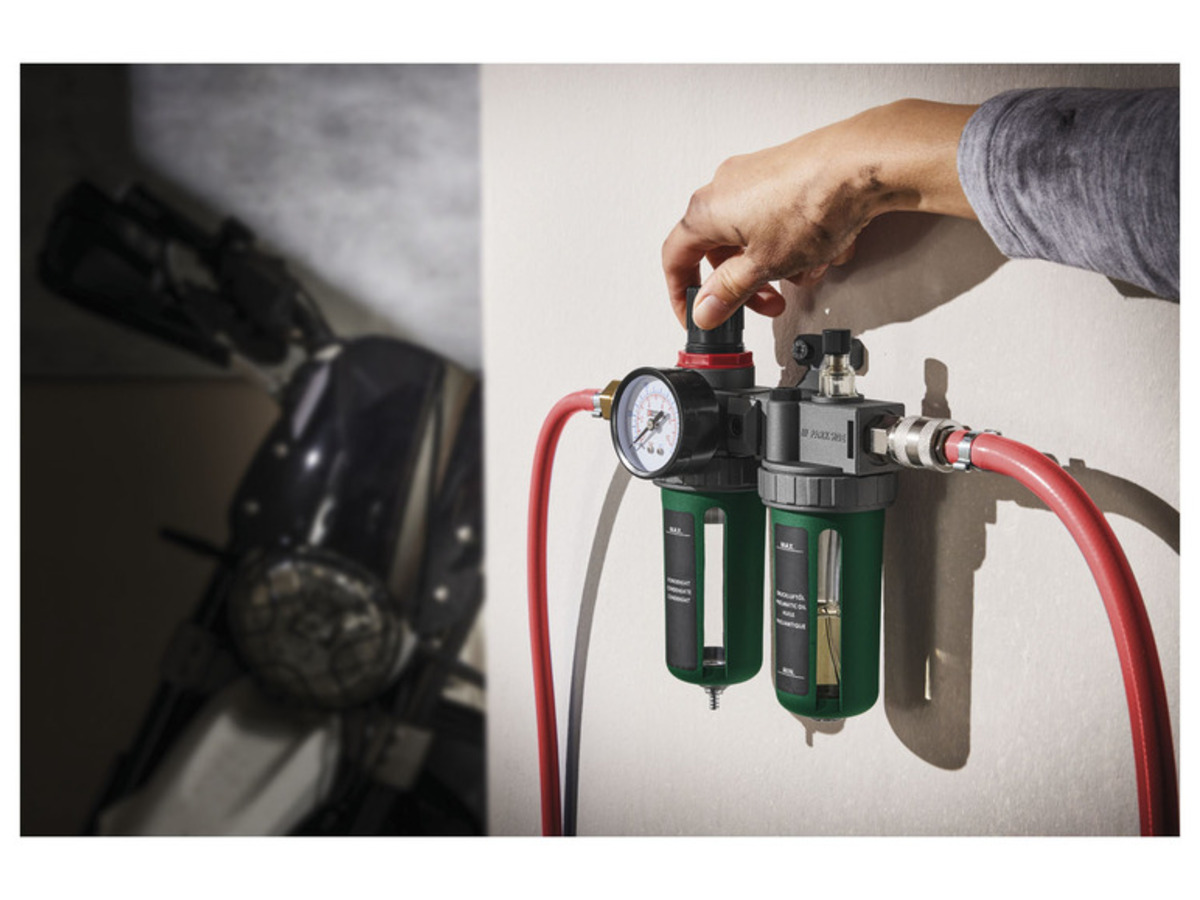 Bild 2 von PARKSIDE® Druckluft-Schlauchtrommel »PDST 10 B3« / -Wartungseinheit »PDWE 8 B2«