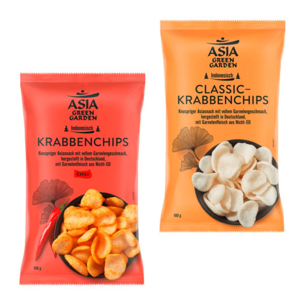 Bild 1 von ASIA GREEN GARDEN Krabbenchips