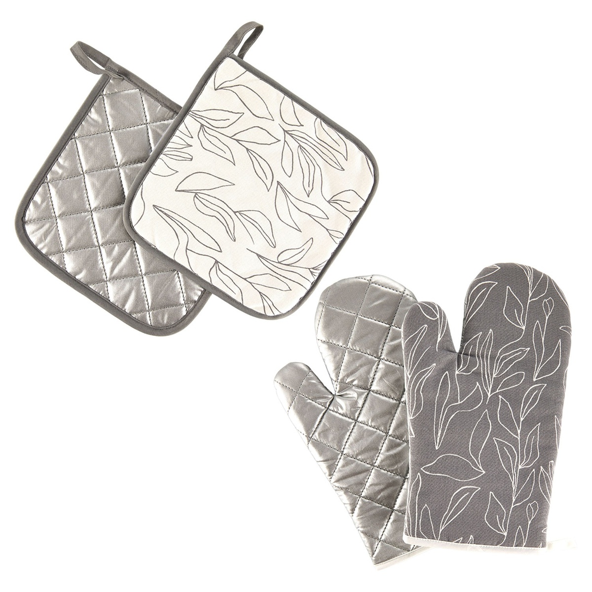 Bild 4 von TUKAN Küchenschürze oder Topflappenset