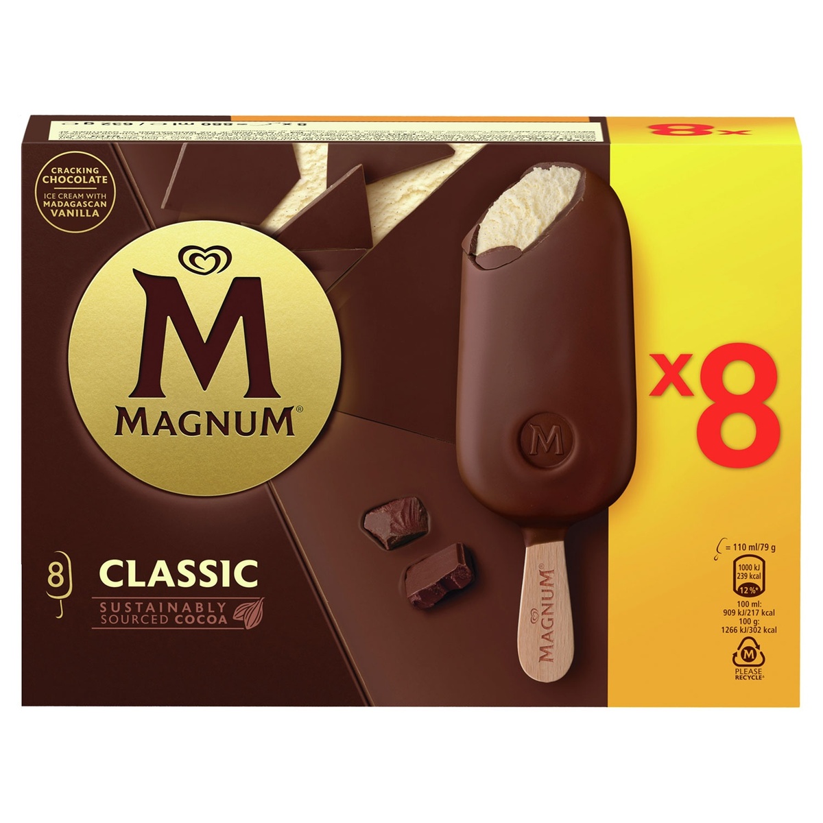 Bild 2 von MAGNUM®  Stieleis 880 ml