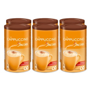 Jacobs Cappuccino 400 g, 6er Pack