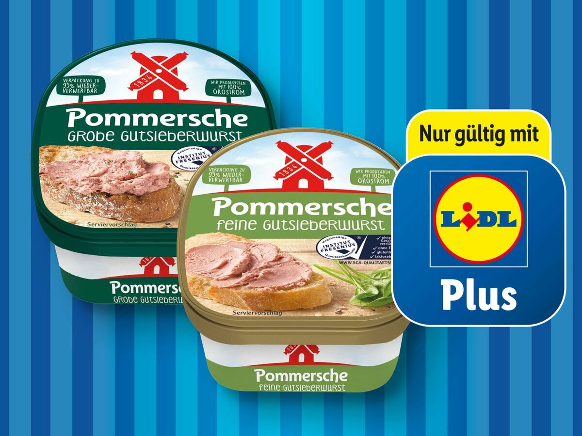 Bild 1 von Rügenwalder Mühle Original Pommersche Gutsleber-/Teewurst