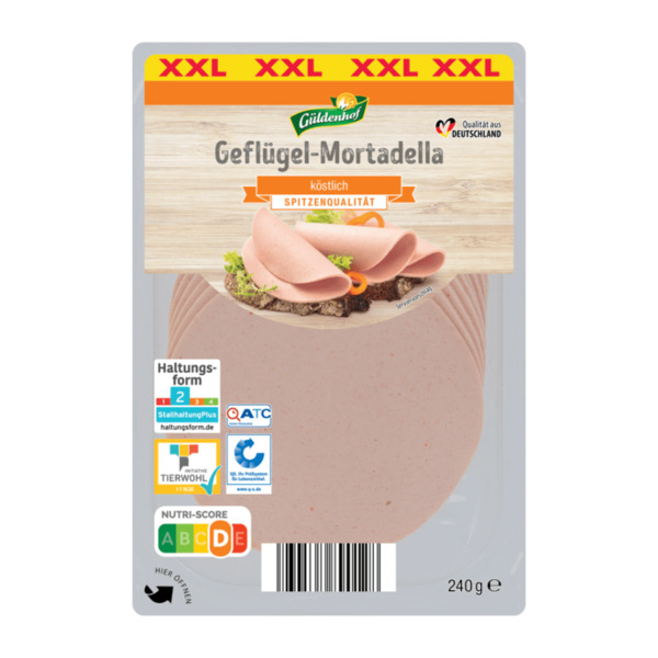 Bild 1 von GÜLDENHOF Geflügel-Mortadella XXL